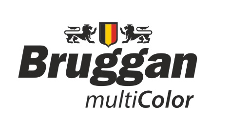 Logo Bruggan to producent desek kompozytowych oraz systemów pod zabudowę tarasów i balkony