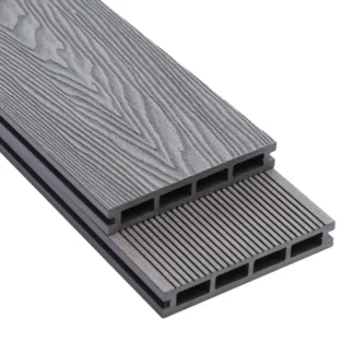 Deska kompozytowa tarasowa Bruggan Elegant 3D Graphite - 4 m