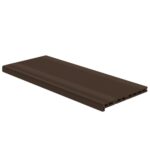 Deska kompozytowa na stopnie. schody Bruggan - Wine Brown